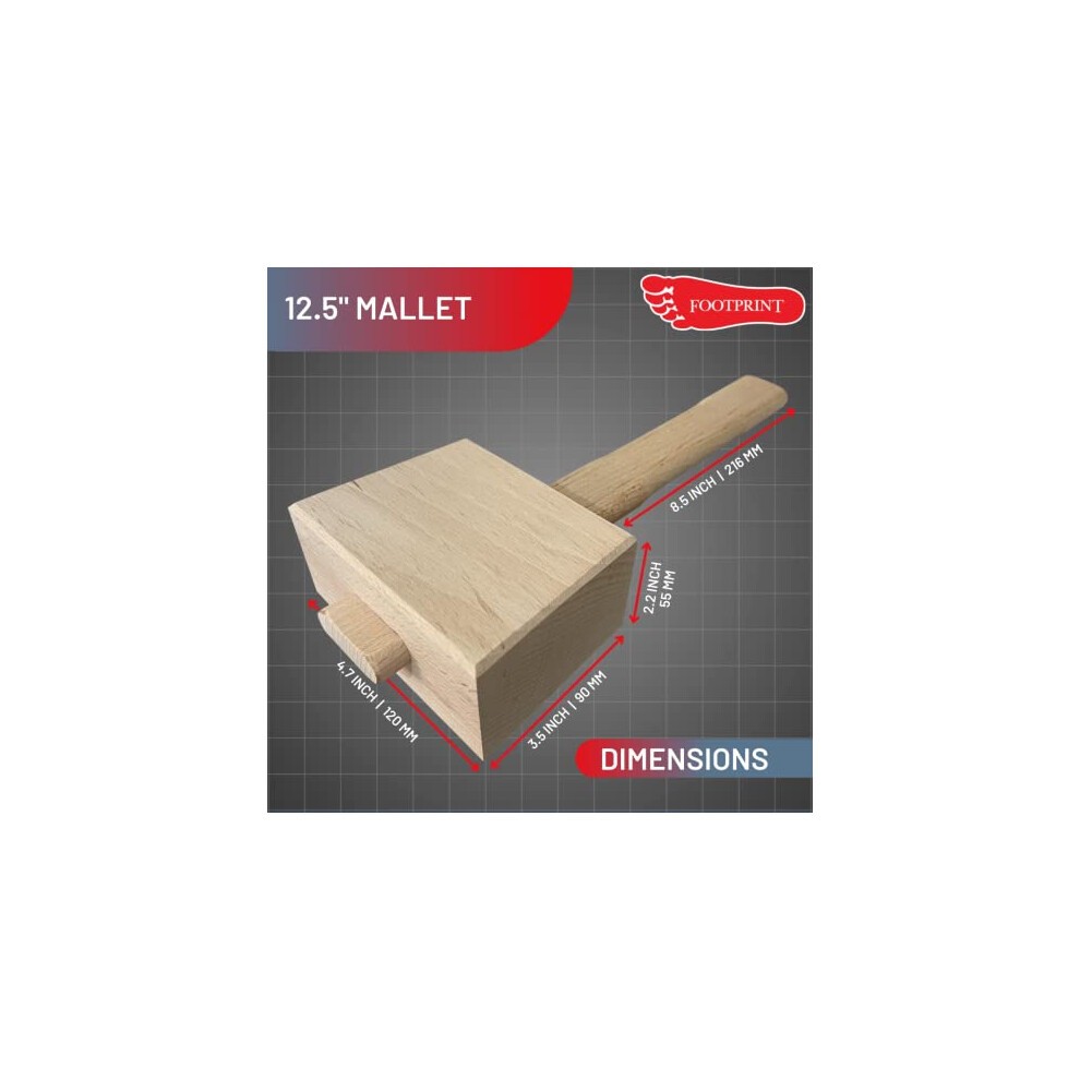 FOOTPRINT Carpenters Mallet - Beechwood