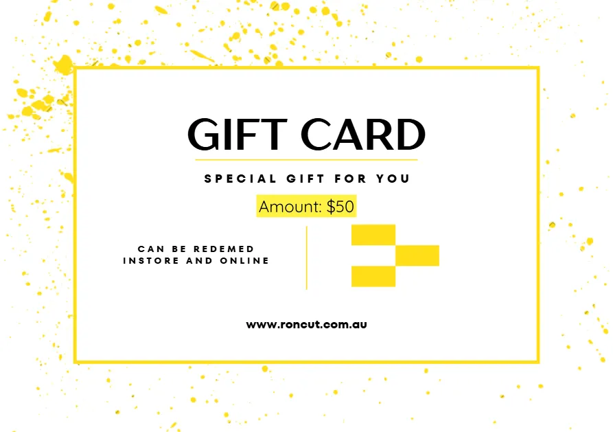 Roncut Gift Card ($50)