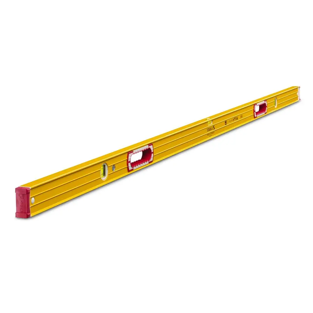 STABILA 2M LEVEL BOX FRAME RIB - TRADE 3 VIAL + HAND HOLES