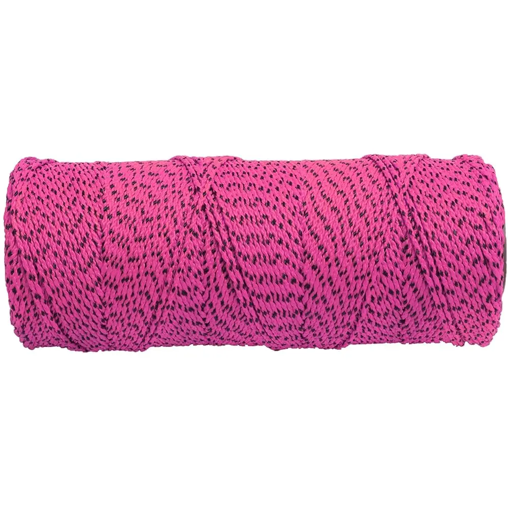 [MTML615 - 10266] Marshalltown Braided #18 Pink & Black String Line