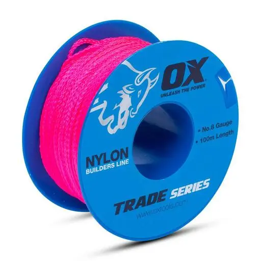 OX Trade 8# 100M Pink Builders String Line