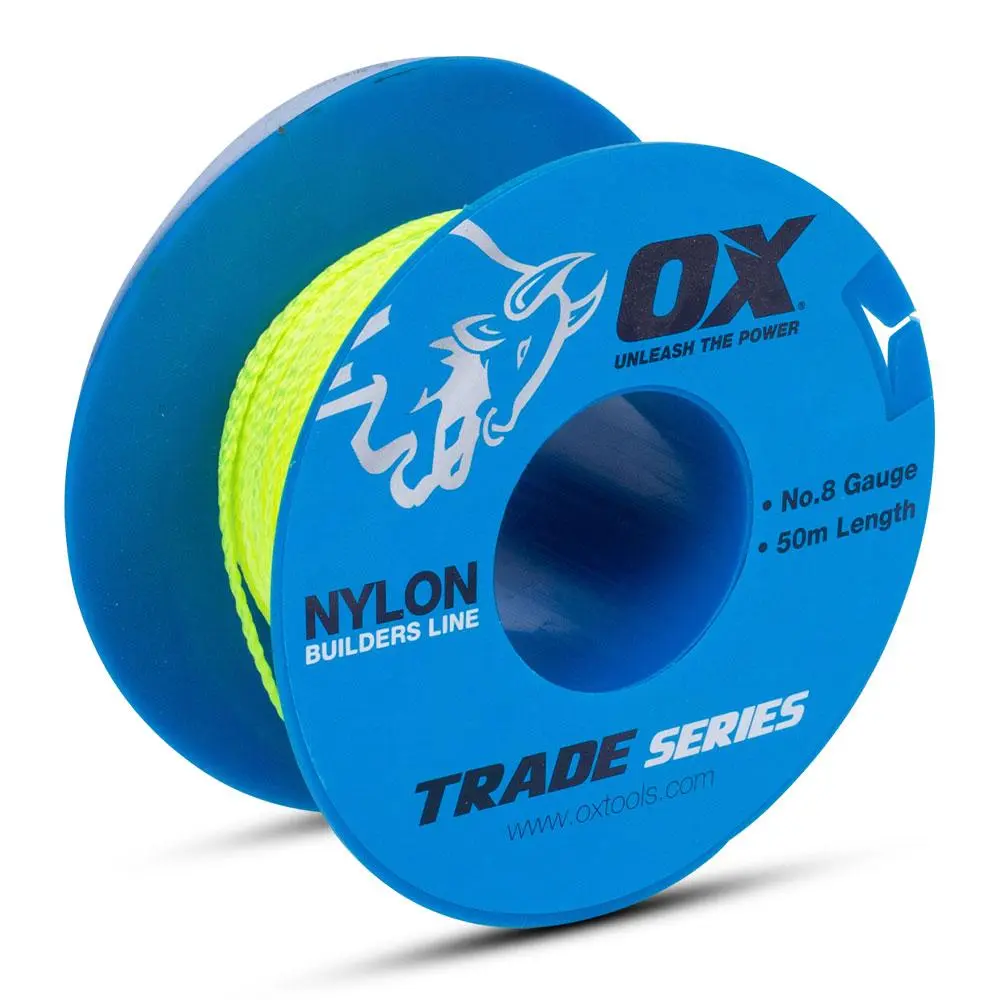 [OX-T102805] OX Trade 8# 50M Lime Builders String Line