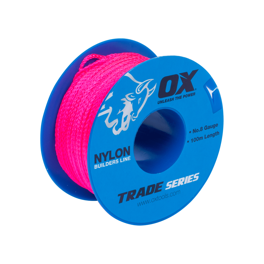 [OX-T102905] OX Trade 8# 50M Pink Builders String Line