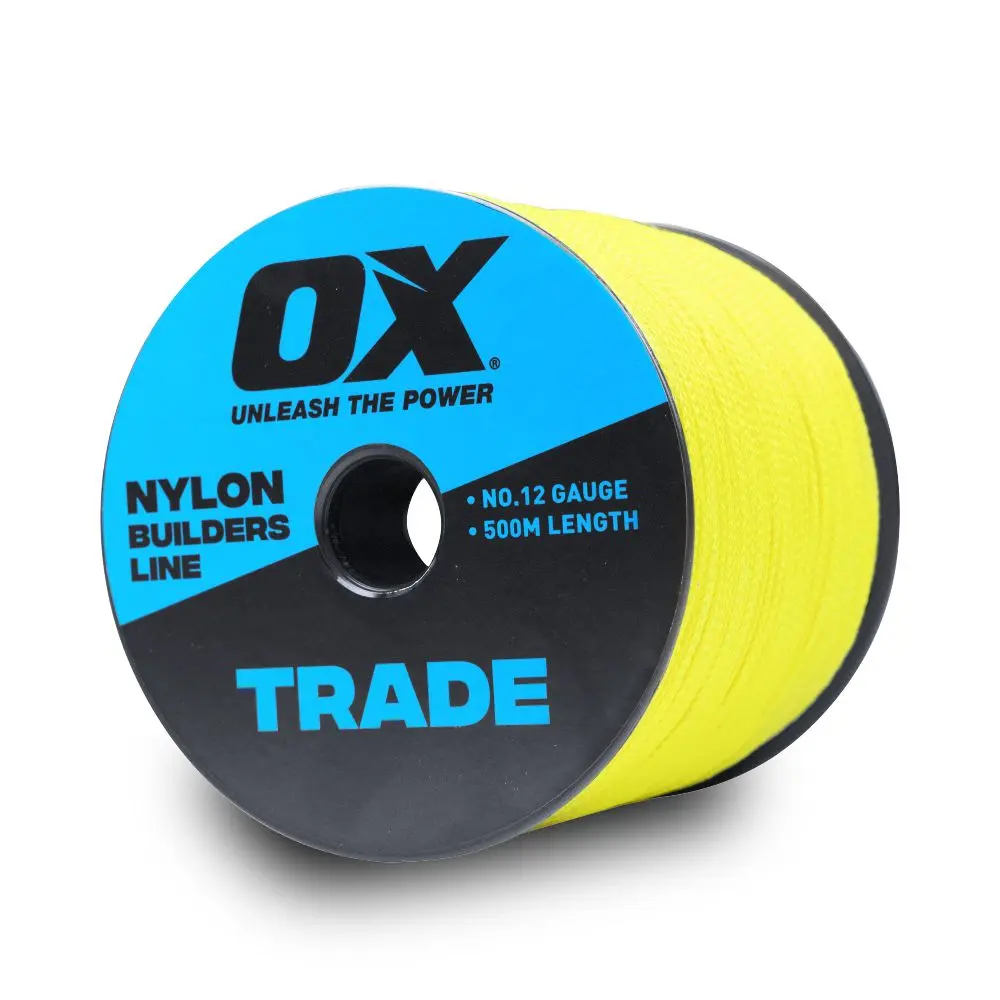 [OX-T103150] OX Trade Builders 12# 500m Lime Builders Line