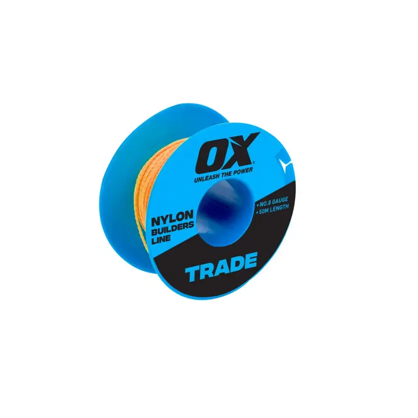 OX Trade 8# 50M Orange Builders Line