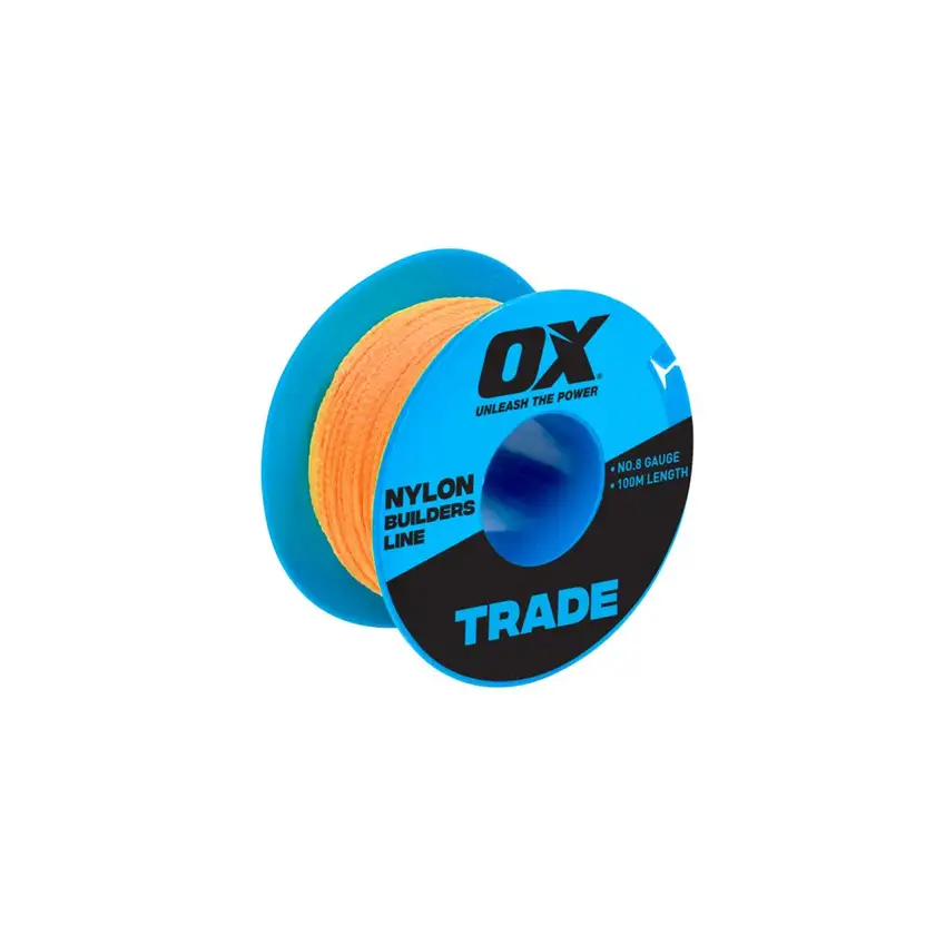 OX Trade 8# 100M Orange Builders Line
