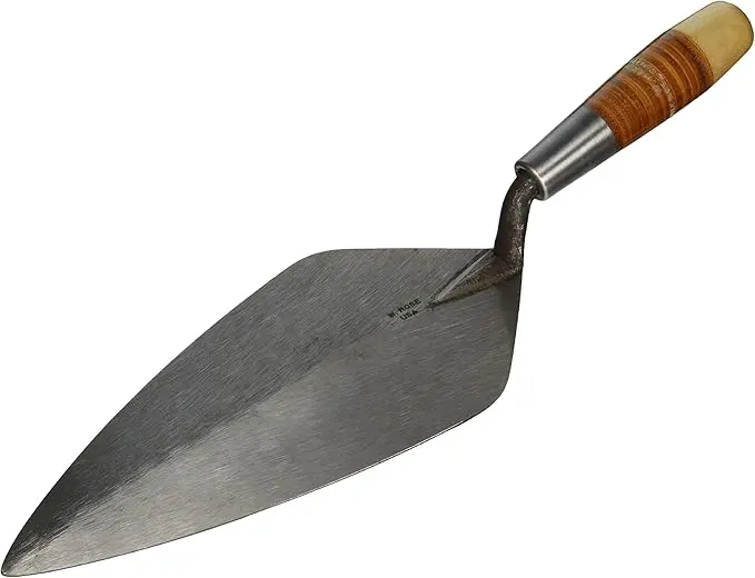 [RO312-12] W.ROSE TROWEL 12" LONDON-LEATHER HDL