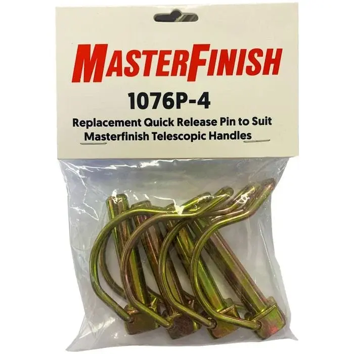 [1076S-4] MasterFinish 4 PACK SPRING CLIPS