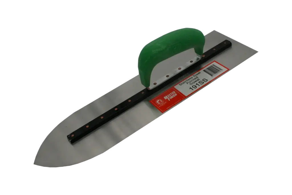 [191SS] MasterFinish POINTED TROWEL S/STEEL 405 x115mm