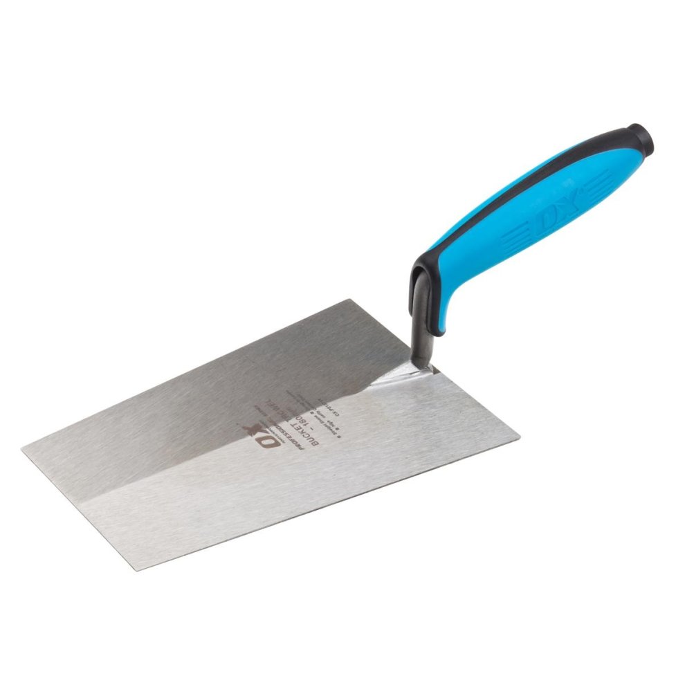 OX Pro 180mm Square Front Trowel