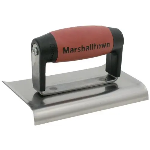 [MT136SSD - 14190] Marshalltown 152X76mm Curved End Edger Rad 10/LIP 13MM D/S HDL