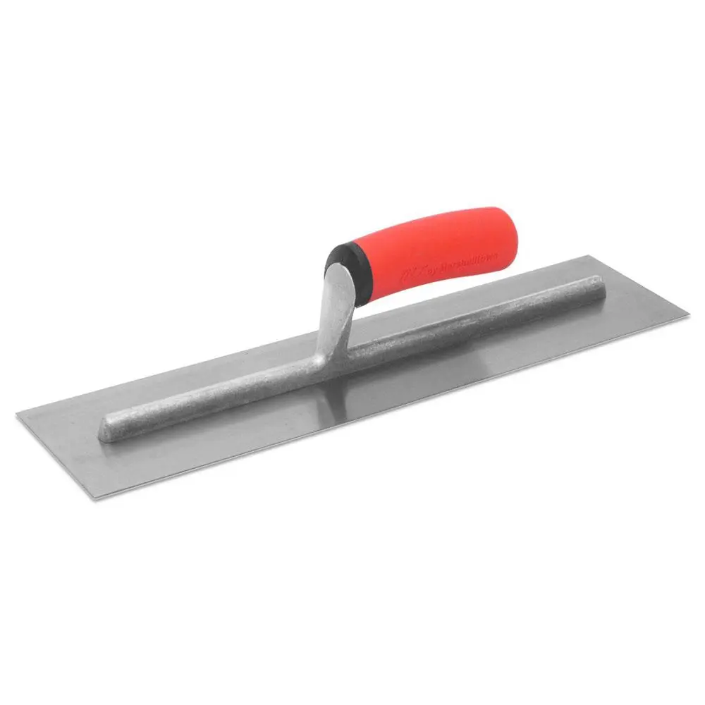MARSHALLTOWN 406X102MM QLT FINISHING TROWEL CARBON STEEL W SOFT GRIP