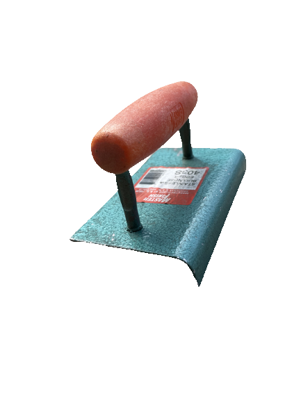 [403S] MasterFinish BULLNOSE EDGER S/STEEL 140x75x10mm Radius