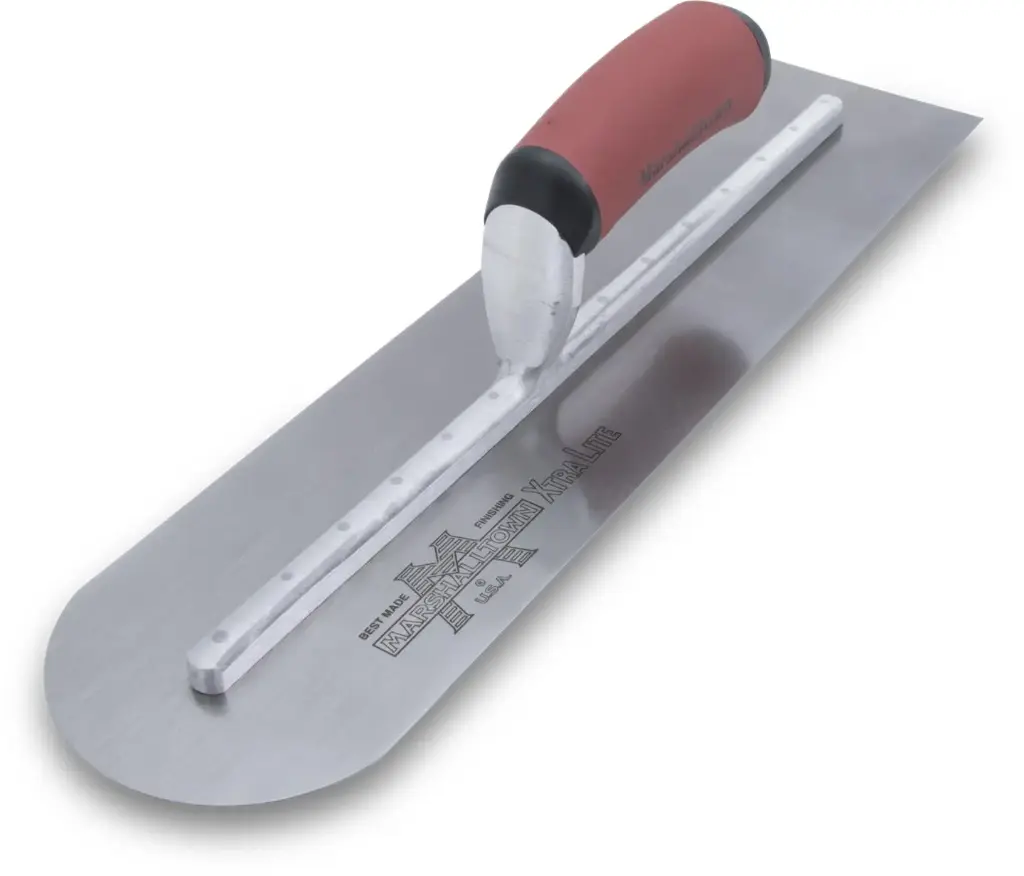 Marshalltown 18 x 4 Finishing Trowel Front End