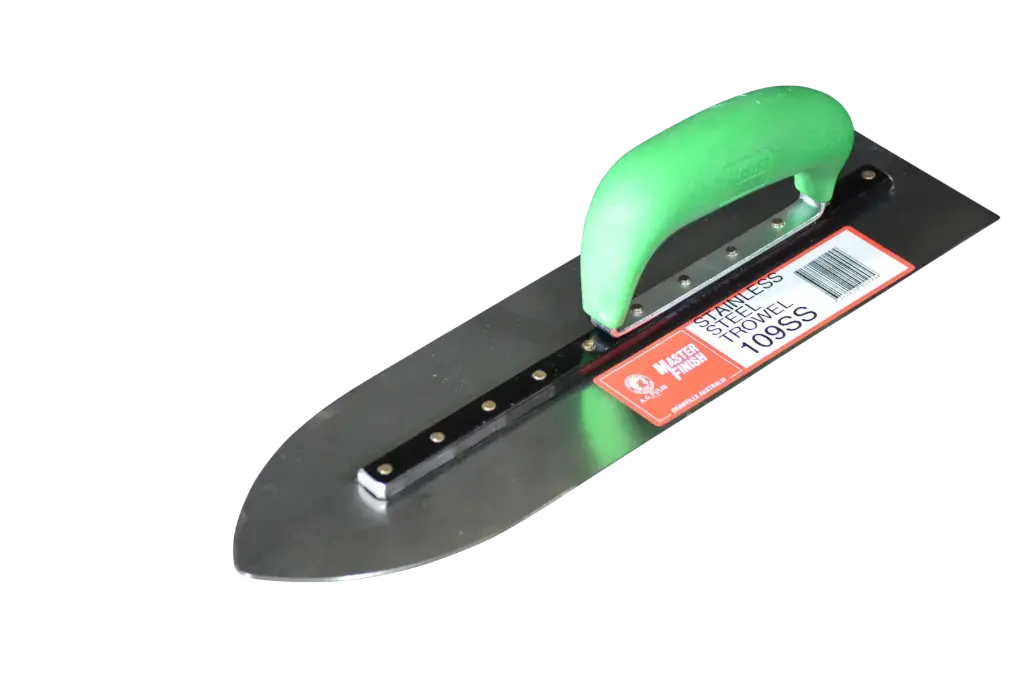 [109SS] MasterFinish POINTED TROWEL S/STEEL 100 x 355mm