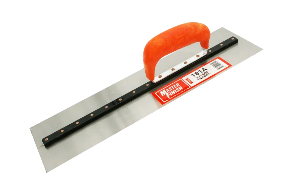 [181A] MasterFinish SQUARE TROWEL 115 x 405mm LIGHT