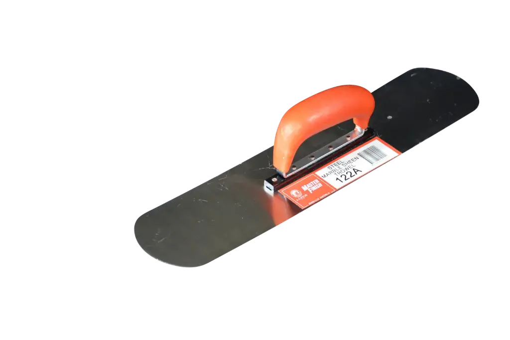 [122S] MasterFinish MARBLE SHEEN TROWEL 450mm w-330mm RIB