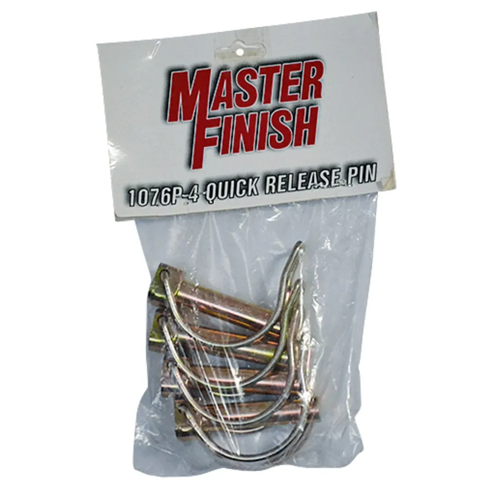 MasterFinish 4 PACK 1076 PIN & CLAMP