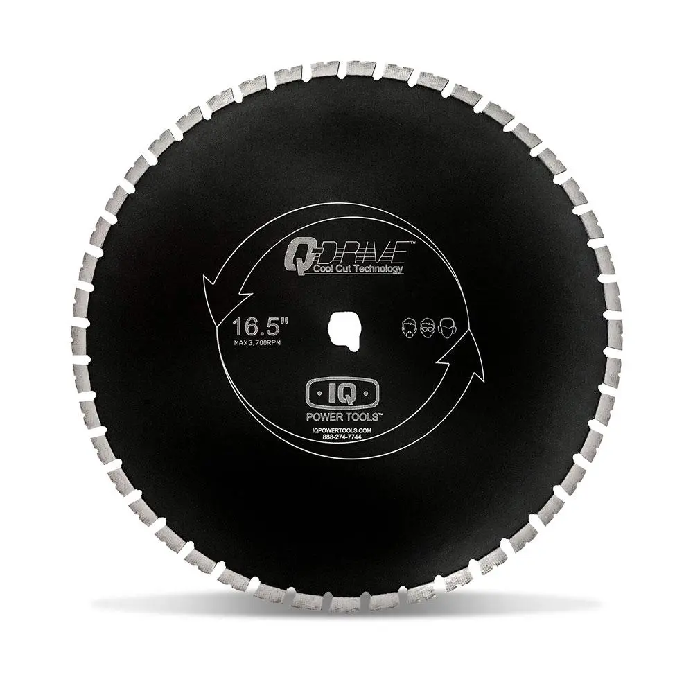[IQ-DB420-CB] IQ Power Tools Masonry Blade BLACK Silent 420mm 16 Combo Blade