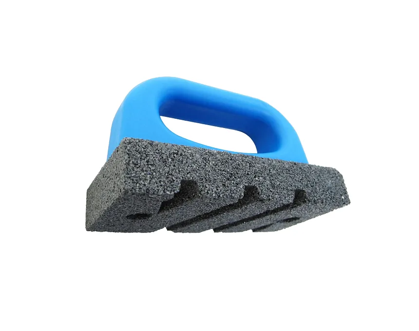 MARSHALLTOWN 203X89X38MM 20GRIT BRICK RUB FLUTED WITH HANDLE