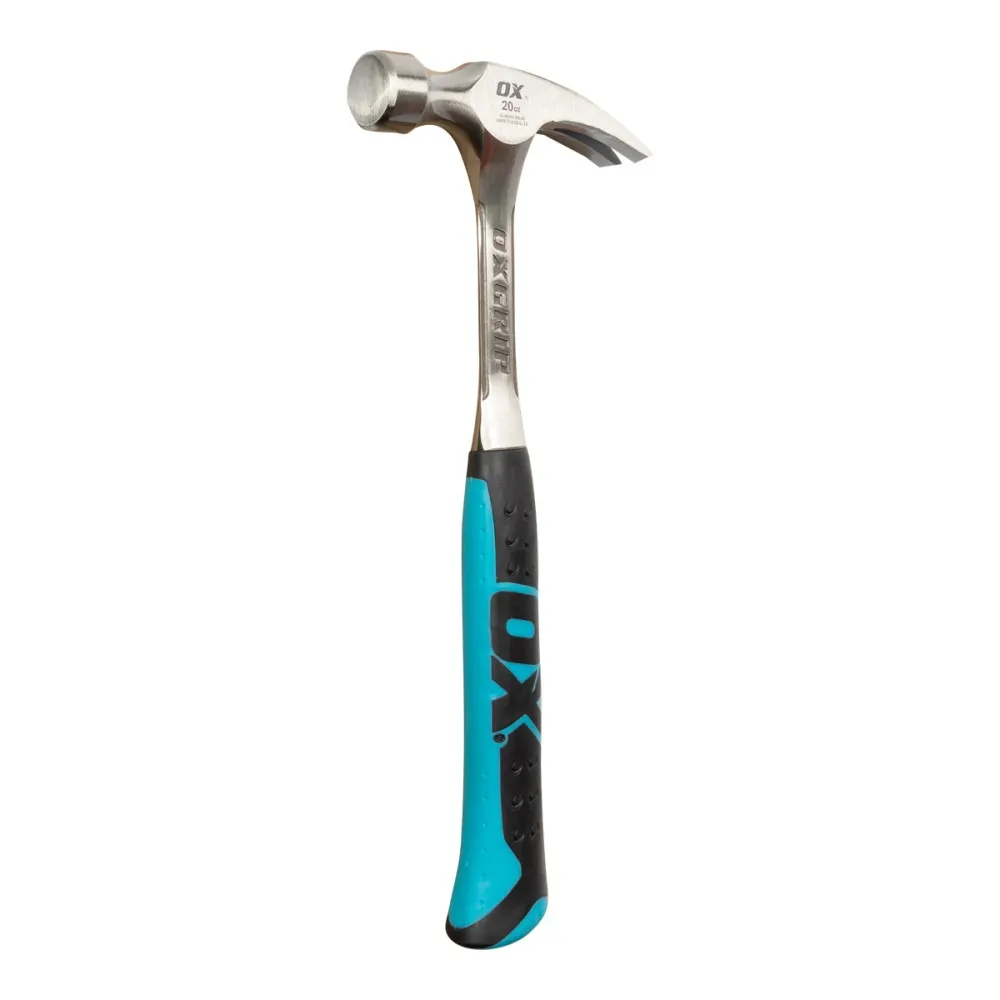 [OX-P080120] OX Pro One Piece Claw Hammer - 20oz / 560g