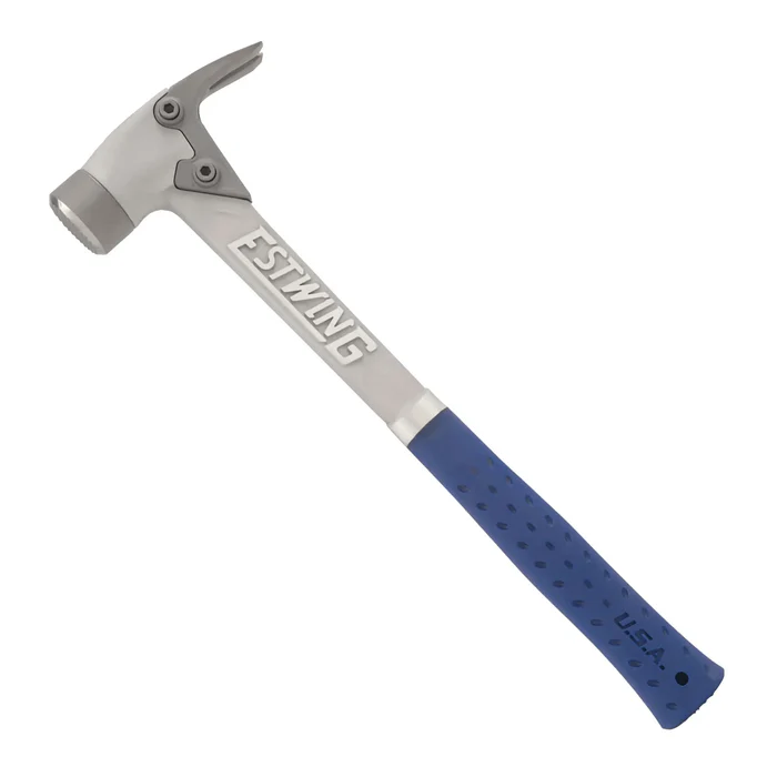[ESTALBLM] Estwing 14 Oz Blue Vinyl Grip Aluminum Hammer With Milled Face