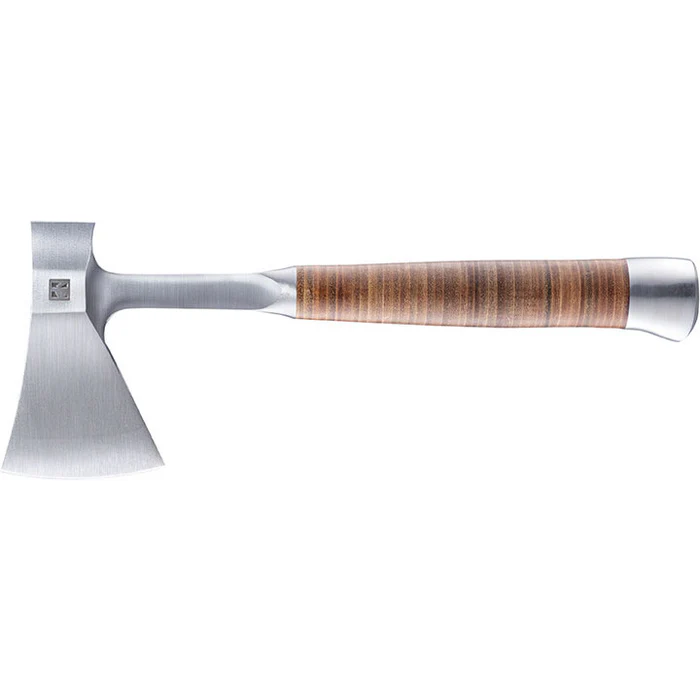 [HAL3555.375] Halder Hand Axe - Leather Belt bag - Leather Handle 1000g