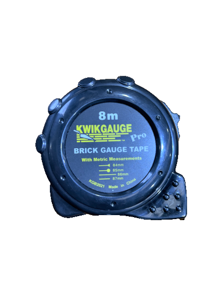 Kwikgauge 8m Brick Gauge Tape