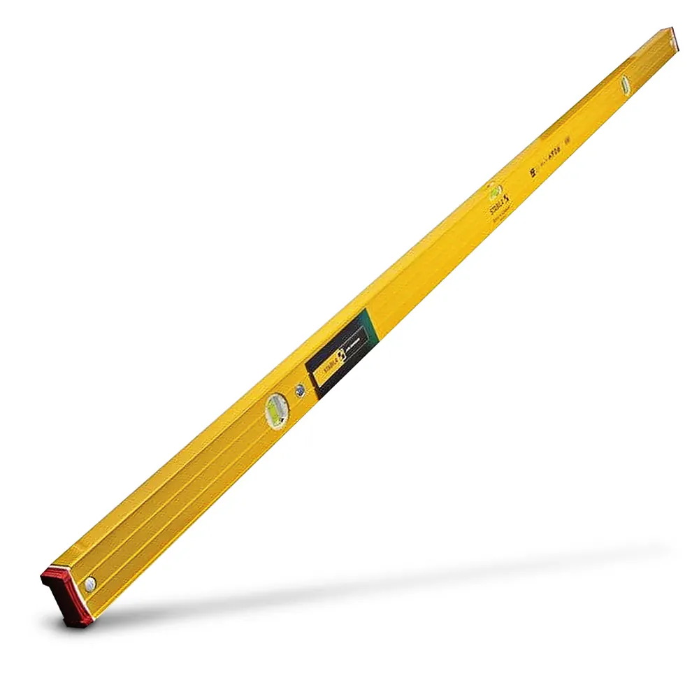 [96-2/180] STABILA 1.8M LEVEL BOX FRAME RIBBED - TRADE 3 VIAL