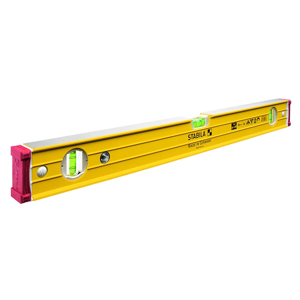 STABILA 600MM MAGNETIC LEVEL BOX FRAME RIB - TRADE 3V R/EARTH MAGNET