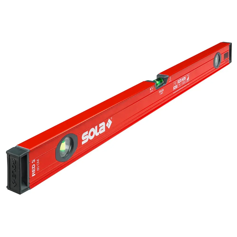 [RED3080] SOLA Red Spirit Level 800mm
