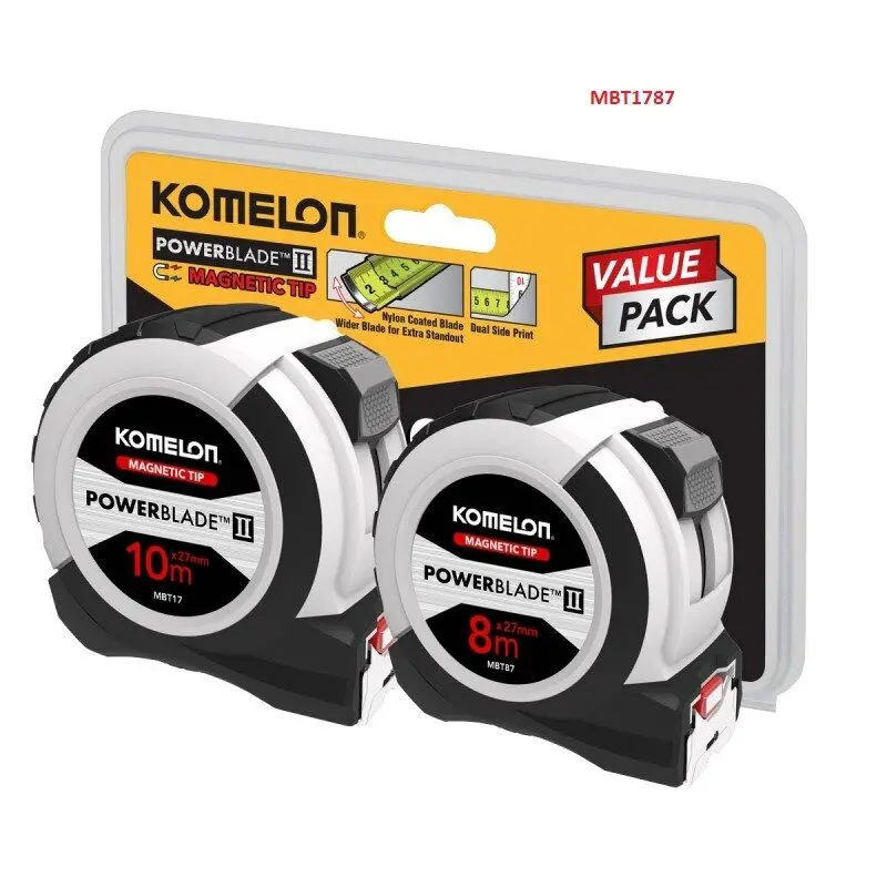 Komelon Powerblade Twin Pack 10m+8m