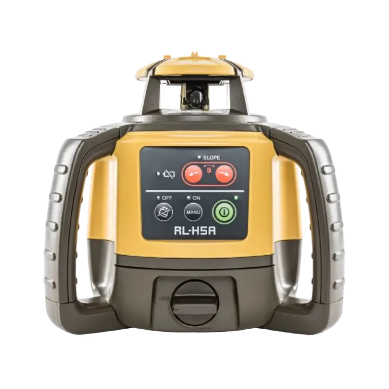 [1021200-10] TOPCON RL-H5A Rotary Laser with Slope Rechargeable with Premium LS100D Receiver
