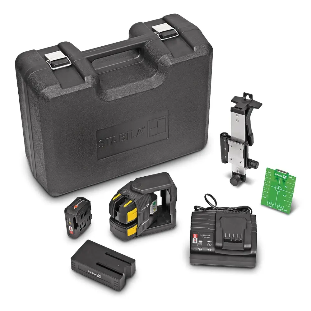 [19986] Stabila LAX 500 G, 7-piece set (with battery and charger AU)