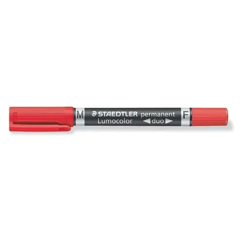 [ST-3482] Staedtler Marker RED Double Ended