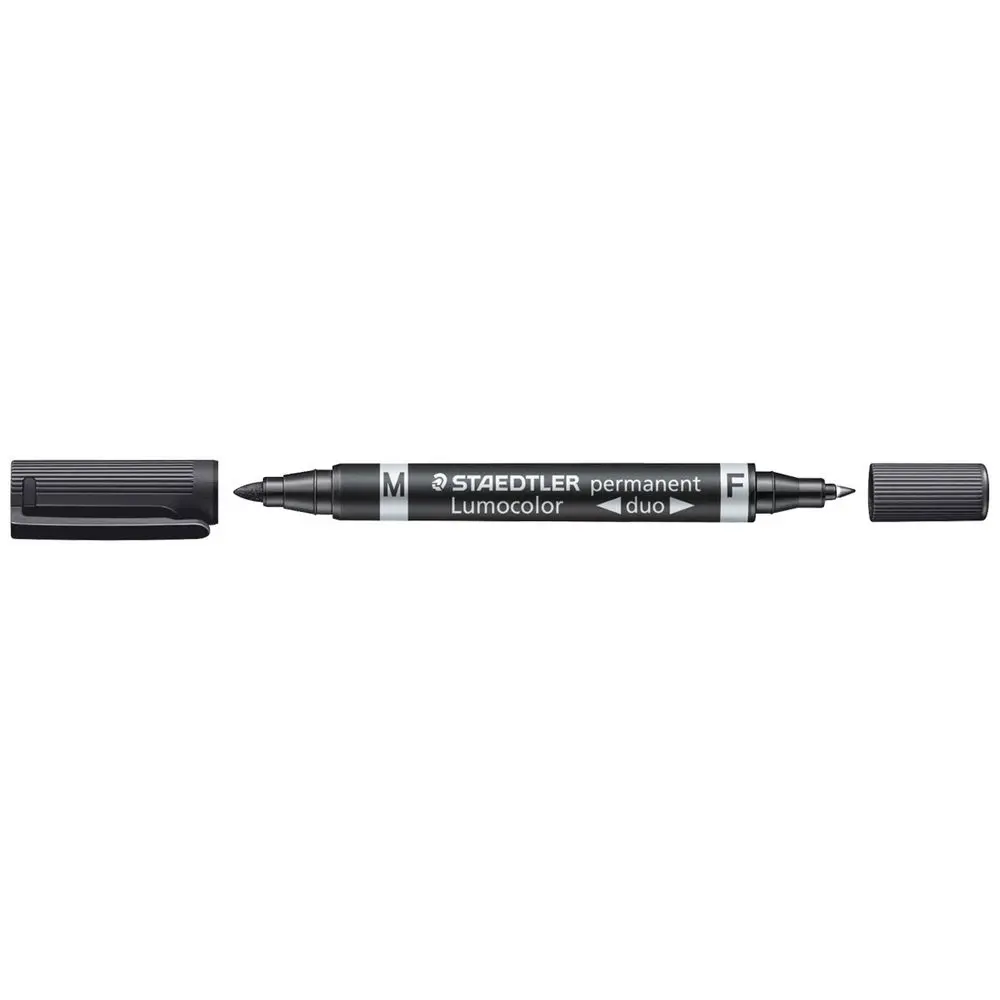 [ST-3489] Staedtler Marker BLACK Double Ended