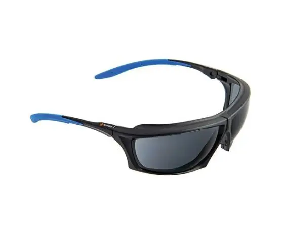 [1902] PROTEUS 2 SAFETY GLASSES SMOKE LENS DUST GUARD RATCHET ARMS- ANTI-FOG & ANTI-SCRATCH SMOKE LENS