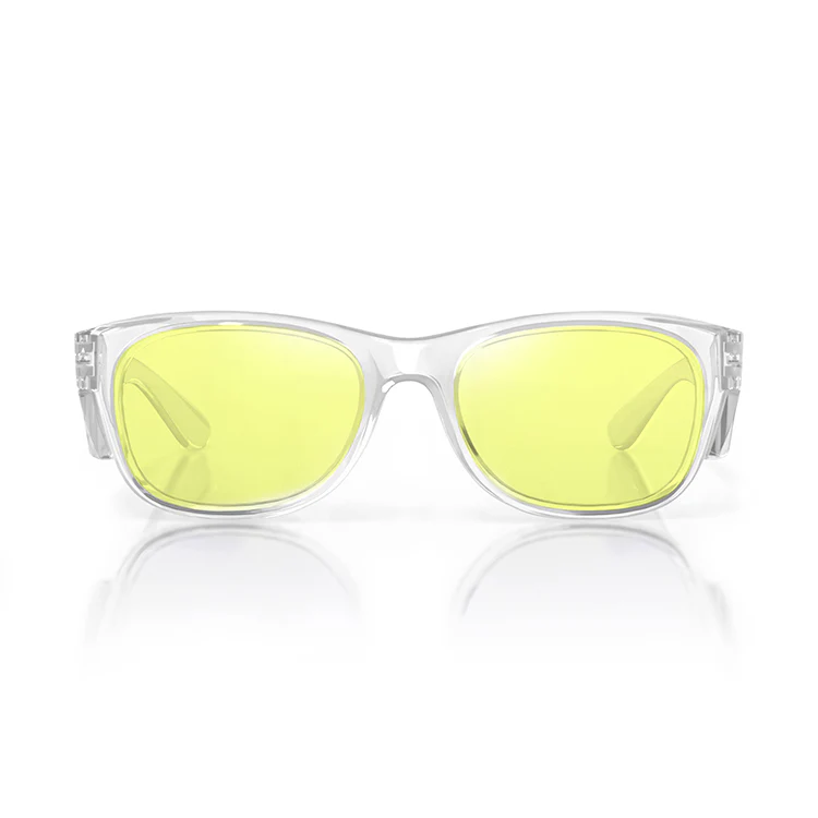 [CCY100] Safe Style Classics Clear Frame/Yellow