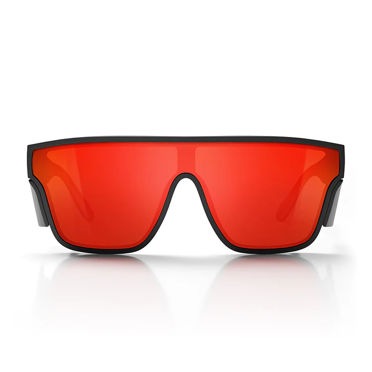 SafeStyle Primes Matte Black Frame Reflectors Red Lens