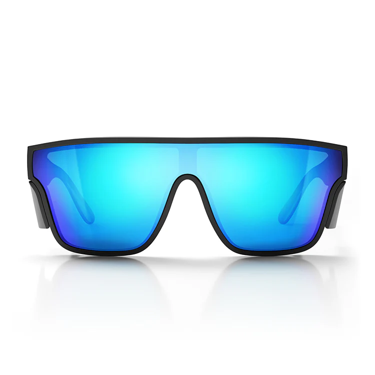 [PMBBT100] SafeStyle Primes Matte Black Frame Reflectors Blue Lens