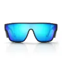 SafeStyle Primes Matte Black Frame Reflectors Blue Lens