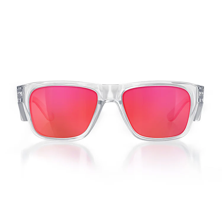 [FCRP100] SafeStyle Fusions Clear Frame/Mirror Red Polarised
