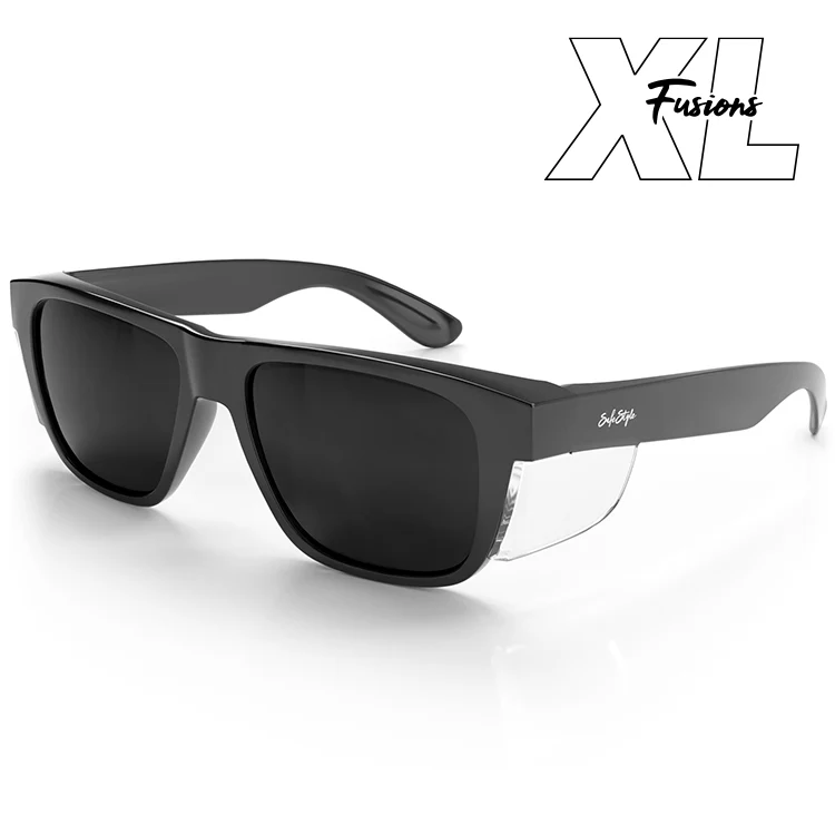 Safestyle Fusions XL Black Frame Tinted Lens