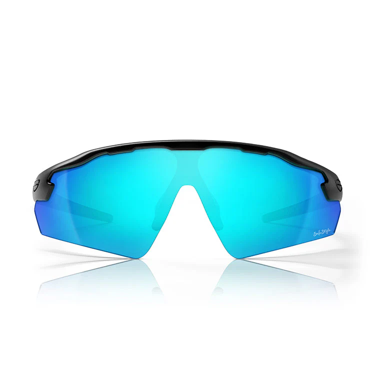 [PHMBBT100] Safestyle Phantoms Matte Black Frame Reflectors Blue Lens