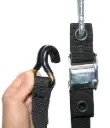 GLADIATOR SMALL HOOK W-STRAP HARDWARE KIT - 1000MM SMALL HOOK HARDWARE KIT - 2 STRAPS
