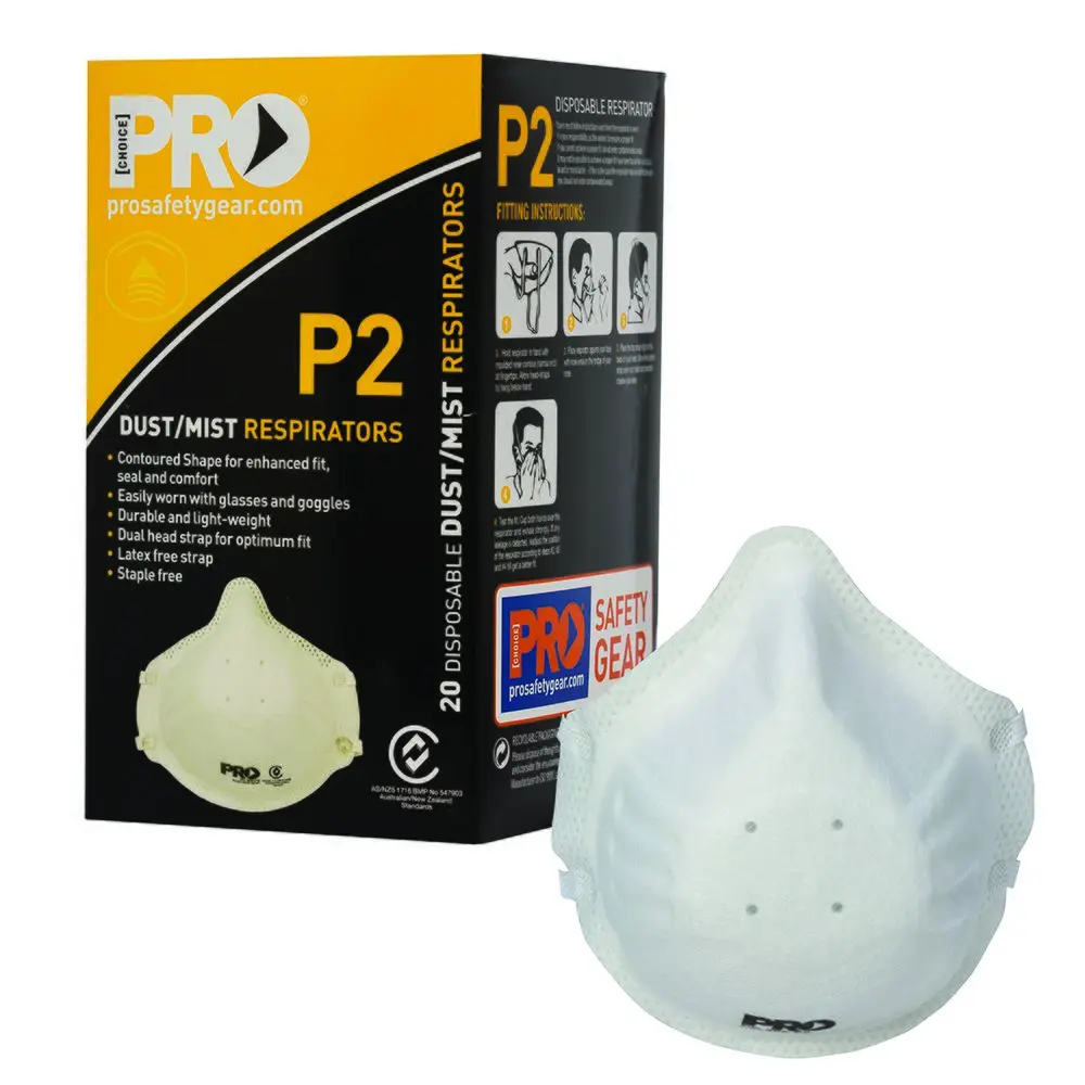 [PC305] PARAMOUNT SAFETY P2 Respirator (20/BOX)