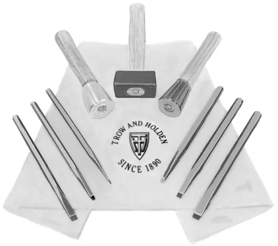 [SET-LETTERING] Trow & Holden Carbide Lettering Set