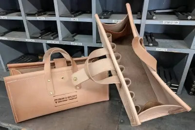 [TOOLBAG/L-LRG] Trow & Holden 18IN Leather Tool Bag