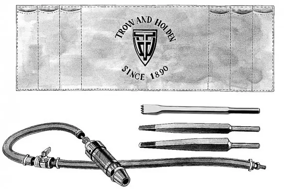 [SET-AIRTOOL] Trow & Holden Air Powered Carving Set