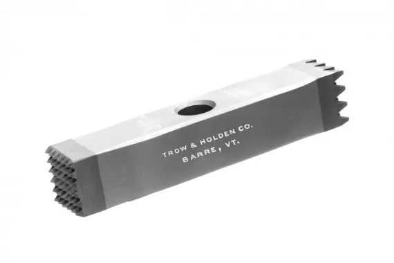 Trow & Holden 1in-sqr CARBIDE BUSH HAMMER